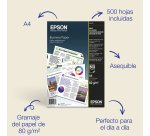 Epson Papel Business Inkjet A4 de , 80 g/m2, 500 hojas