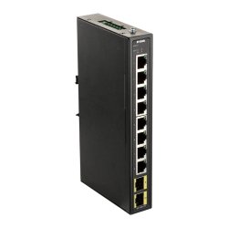 D-Link DIS-100G-10S switch No administrado Gigabit Ethernet (10/100/1000) DIN rail Negro