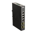 D-Link DIS-100G-6S commutateur réseau Non-géré Gigabit Ethernet (10/100/1000) DIN rail Noir