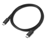 Lenovo 4X91U94411 Câble Thunderbolt 1 m 80 Gbit/s Noir