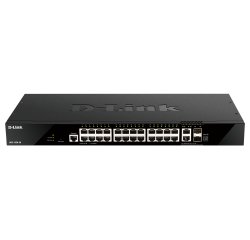 D-Link DGS-1520-28 switch Gestionado L3 10G Ethernet (100/1000/10000) 1U Negro