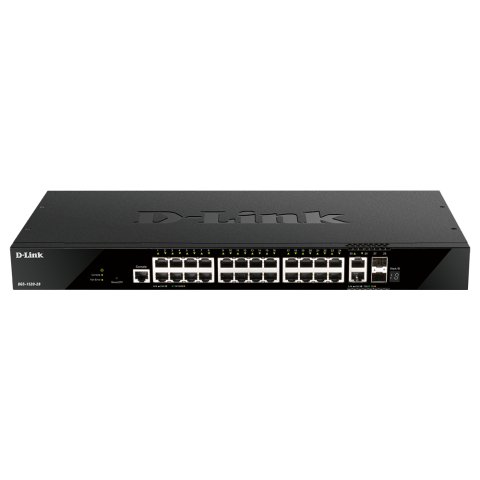 D-Link DGS-1520-28 switch Gestionado L3 10G Ethernet (100/1000/10000) 1U Negro