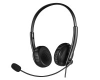 Sandberg 126-21 Kopfhörer Mit Kabel Kopfbügel Büro/Callcenter Schwarz