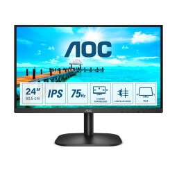 Monitor AOC B2 24B2XDA LED display 60,5 cm (23.8") 1920 x 1080 Pixeles Full HD Negro