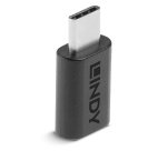Lindy 41893 adattatore per inversione del genere dei cavi USB 3.2 Type C Nero
