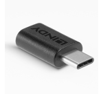 Lindy 41893 adattatore per inversione del genere dei cavi USB 3.2 Type C Nero