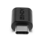 Lindy 41893 adattatore per inversione del genere dei cavi USB 3.2 Type C Nero