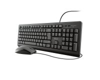Trust Pack Teclado + Ratón USB Español Negro TKM-250