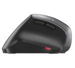 CHERRY MW 4500 LEFT Souris ergonomique sans fil, pour gauchers, noir, USB