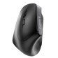 CHERRY MW 4500 LEFT Souris ergonomique sans fil, pour gauchers, noir, USB