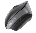 CHERRY MW 4500 LEFT Souris ergonomique sans fil, pour gauchers, noir, USB