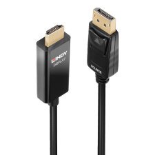 Lindy 40926 adaptador de cable de vídeo 2 m DisplayPort HDMI tipo A (Estándar) Negro