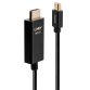 Lindy 40922 adaptador de cable de vídeo 2 m Mini DisplayPort HDMI tipo A (Estándar) Negro