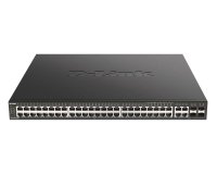 D-Link DGS-2000-52MP switch Gestionado L2/L3 Gigabit Ethernet (10/100/1000) Energía sobre Ethernet (PoE) 1U Negro