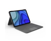 Logitech Folio Touch AZERTY Français Smart Connector Gris