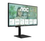 AOC Q27P4U écran plat de PC 68,6 cm (27") 2560 x 1440 pixels Wide Quad HD Noir