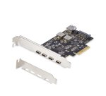 StarTech.com 5-Port USB PCIe Card, USB 3.2 10Gbps, PCI Express Card with 4x USB-C Ports, 1x USB-A Internal Port, USB PCIe Controller Card, Windows/macOS/Linux