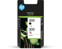 HP Pack de ahorro de 2 cartuchos de tinta original 300 negro/Tri-color