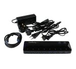 StarTech.com Concentrateur USB 3.0 (5Gbps) 10 ports avec Ports de Charge et de Synchronisation - 8 x USB-A, 2 x USB-A ports de Charge Rapide - Concentrateur USB Multiport Alimenté