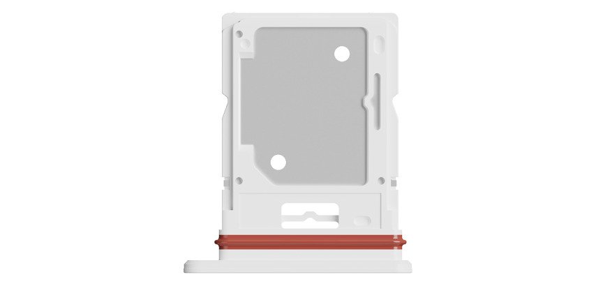 Fairphone F6SIMT-1WH-WW1 pièce de rechange de téléphones mobiles Porte carte SIM Blanc