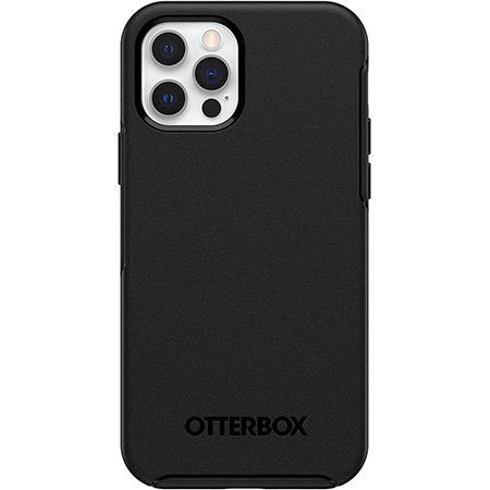 OtterBox Symmetry Plus Series para Apple iPhone 12/iPhone 12 Pro, negro