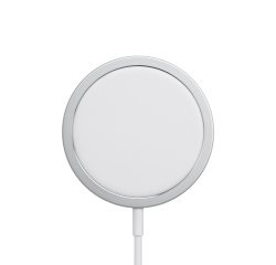 Apple MagSafe Hoofdtelefoons, Smartphone Zilver, Wit Draadloos opladen Binnen
