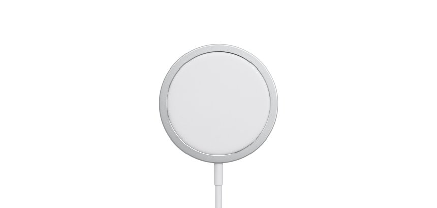 Apple MagSafe Hoofdtelefoons, Smartphone Zilver, Wit Draadloos opladen Binnen