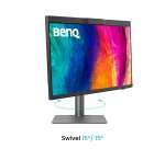 BenQ PD2770U computer monitor 68.6 cm (27") 3840 x 2160 pixels 4K Ultra HD LCD Black