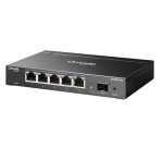 TP-Link Omada ES206X-M2 commutateur réseau Géré L2 2.5G Ethernet (100/1000/2500) Montage sur le bureau ou sur le mur Noir
