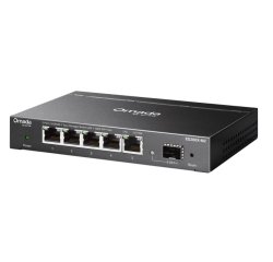 TP-Link Omada ES206X-M2 commutateur réseau Géré L2 2.5G Ethernet (100/1000/2500) Montage sur le bureau ou sur le mur Noir