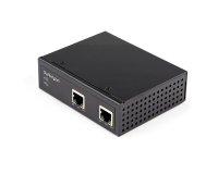 StarTech.com Répéteur PoE Gigabit Industriel 1 Port - 60W 802.3bt PoE /PoE+/ PoE++ - 100m - Amplificateur Réseau Power Over Ethernet - Boîtier IP-30 Durable / -40°C à +75°C