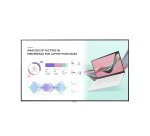 LG 98UH5J-H Signage Display Digital signage flat panel 2.49 m (98") LCD Wi-Fi 500 cd/m² 4K Ultra HD Black WebOS 24/7
