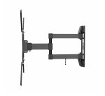 AISENS Soporte ECO giratorio, inclinable para monitor/TV 30kg (3 Pivotes) de 32-55, Negro