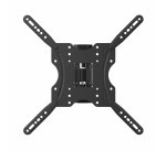 AISENS Soporte ECO giratorio, inclinable para monitor/TV 30kg (3 Pivotes) de 32-55, Negro