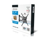 AISENS Soporte ECO giratorio, inclinable para monitor/TV 30kg (3 Pivotes) de 32-55, Negro