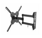 AISENS Soporte ECO giratorio, inclinable para monitor/TV 30kg (3 Pivotes) de 32-55, Negro