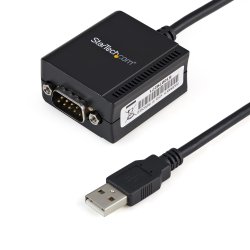 StarTech.com Câble adaptateur de 1,80 m USB vers série DB9 RS232 - Chipset FTDI