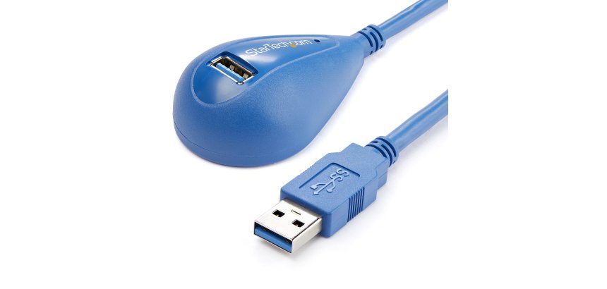 StarTech.com Câble d'extension SuperSpeed USB 3.0 de bureau de 1,5 m - USB A vers A M/F