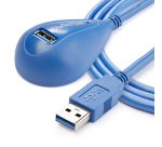 StarTech.com Câble d'extension SuperSpeed USB 3.0 de bureau de 1,5 m - USB A vers A M/F