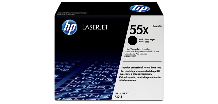HP 55X - High Yield - black - original - LaserJet - toner cartridge (CE255X)