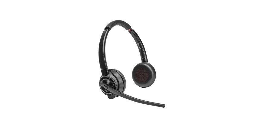 HP Poly Micro-casque Poly Savi 8420 Office stéréo DECT 1 880-1 900 MHz certifié Microsoft Teams
