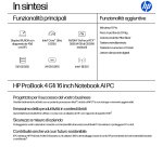 HP ProBook 4 G1i 16 inch Notebook AI PC Intel Core Ultra 5 225U Computer portatile 40,6 cm (16") WUXGA 24 GB DDR5-SDRAM 512 GB SSD Wi-Fi 7 (802.11be) Windows 11 Pro Argento