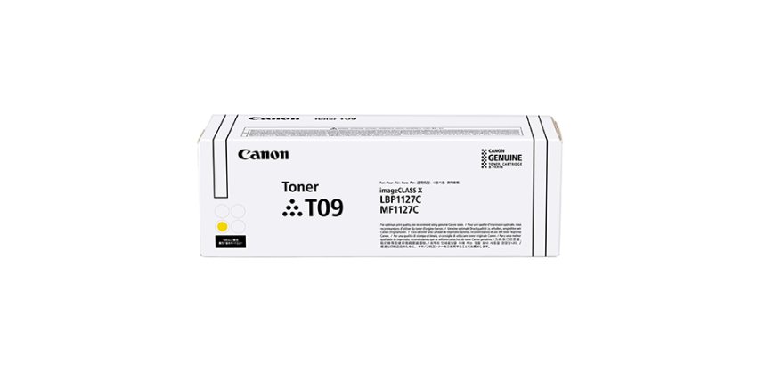 Canon TONER T09 Y toner cartridge 1 pc(s) Original Yellow