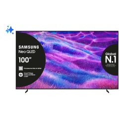 Samsung QE100QN80FUXZT TV 2.54 m (100") 4K Ultra HD Smart TV Wi-Fi Silver