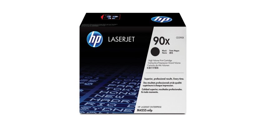 HP 90X - Hohe Ergiebigkeit - Schwarz - original - LaserJet - Tonerpatrone (CE390X)