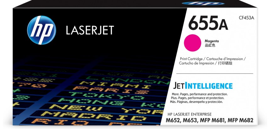 HP 655A Magenta Original LaserJet Toner Cartridge