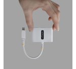 StarTech.com USB-C naar HDMI Multiport Adapter met 140W PD Charging, 4K 60Hz HDMI, USB 5Gbps Hub, Mini Dock voor MacBook / Dell / ThinkPad / HP / iPad / Tablets