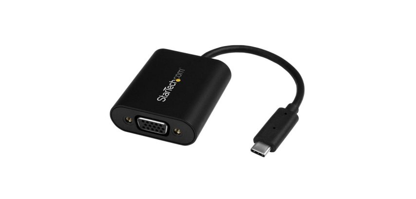 StarTech.com Adaptateur USB-C vers VGA avec switch pour mode Présentateur - 1920x1200