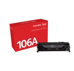 Everyday El tóner ™ Negro de Xerox es compatible con HP 106A (W1106A), Capacidad estándar