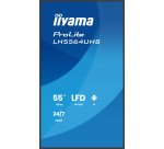 iiyama LH5564UHS-B1AG Écran d'affichage dynamique Écran plat de signalisation numérique 139,7 cm (55") Wifi 500 cd/m² 4K Ultra HD Noir Intégré dans le processeur Android 24/7